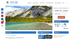 Desktop Screenshot of fortstjohn.com