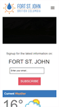 Mobile Screenshot of fortstjohn.com